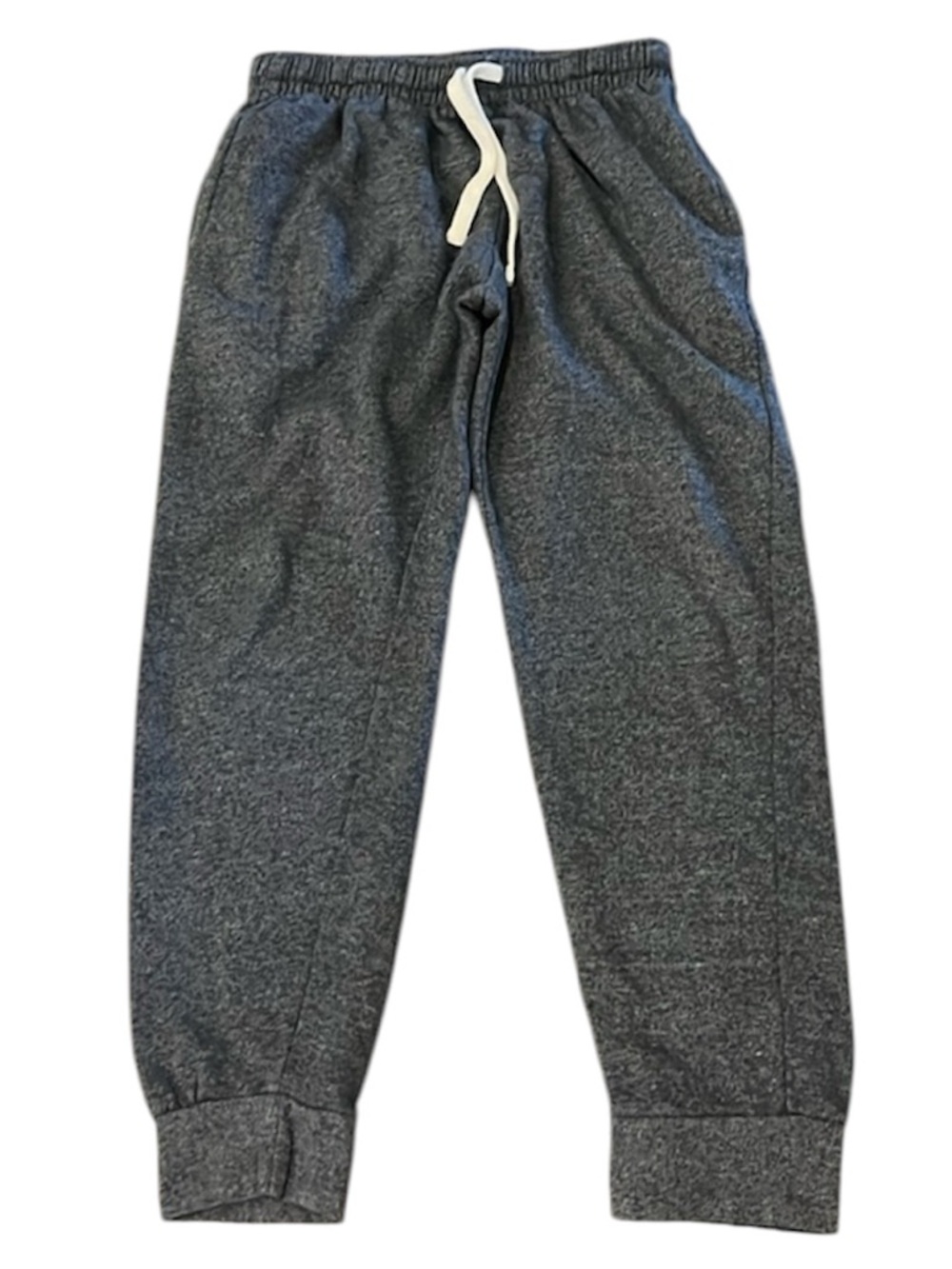 Fleece Factory Men’s Blue Heather Jogger Sweatpants Size Small